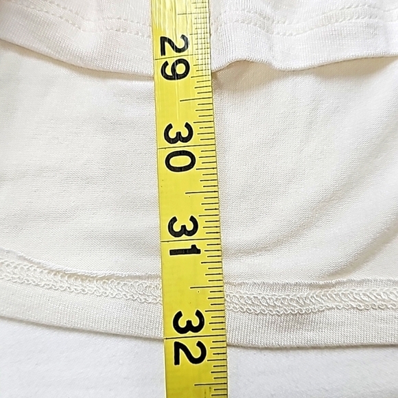 Eyeshadow cream lace empire waist baby doll tank hi low hem size 3X - Picture 9 of 9